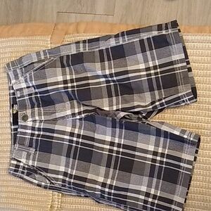 Black Jack Shorts Boys Size 14 Plaid